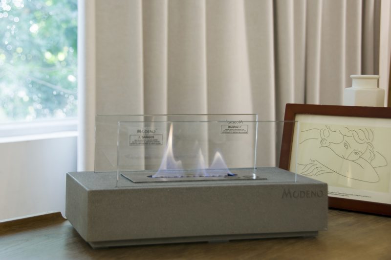 MODENO KIRA Ethanol Tabletop Fireplace EFG01LG - Image 2