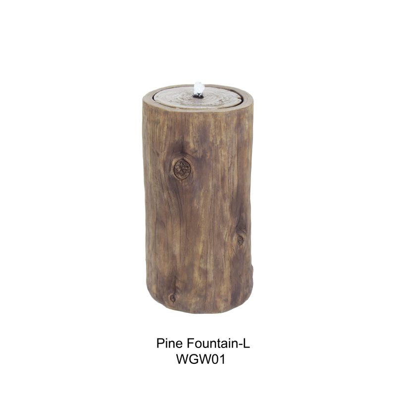 ELEMENTI WATER Nature Series - Pine Fountain-S WGW02 / Pine  Fountain-L WGW01 / Pine Planter PGW01 - Image 4