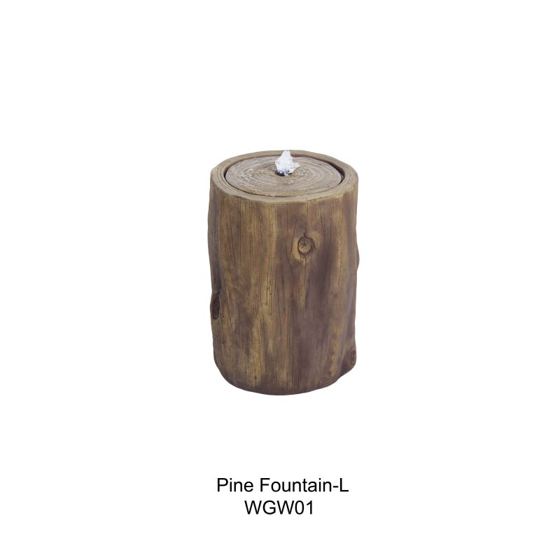 ELEMENTI WATER Nature Series - Pine Fountain-S WGW02 / Pine  Fountain-L WGW01 / Pine Planter PGW01 - Image 3