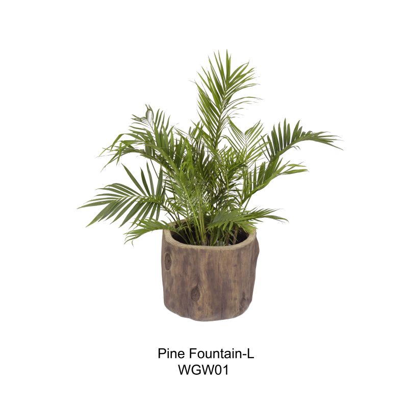 ELEMENTI WATER Nature Series - Pine Fountain-S WGW02 / Pine  Fountain-L WGW01 / Pine Planter PGW01 - Image 5