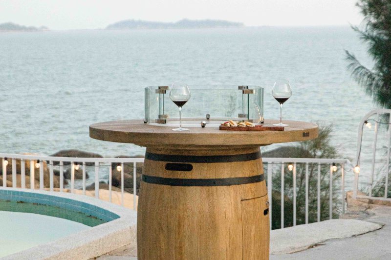 ELEMENTI LAFITE BARREL FIRE TABLE OFG225 - Image 5