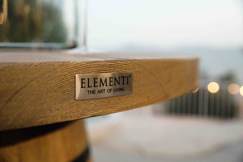 ELEMENTI LAFITE BARREL FIRE TABLE OFG225 - Image 6