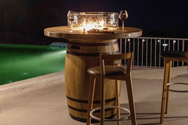 ELEMENTI LAFITE BARREL FIRE TABLE OFG225 - Image 2