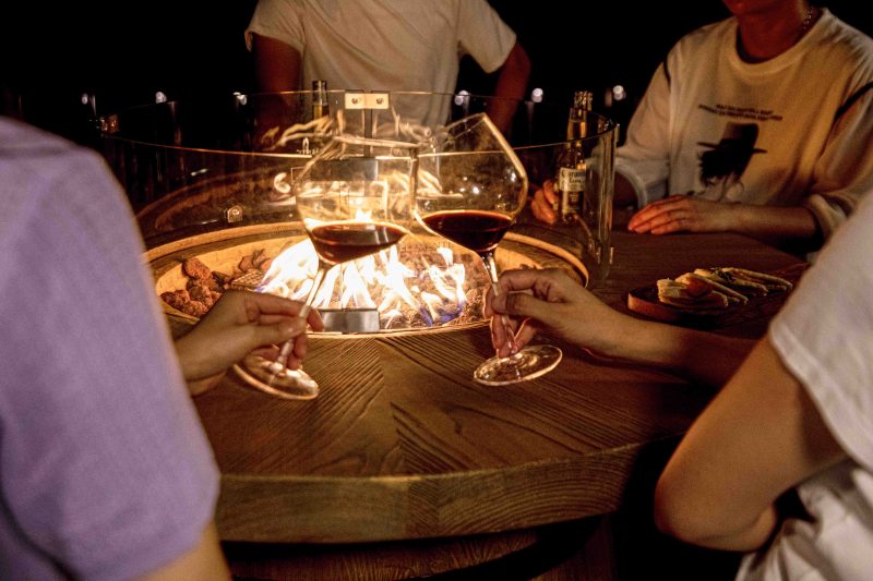 ELEMENTI LAFITE BARREL FIRE TABLE OFG225 - Image 3