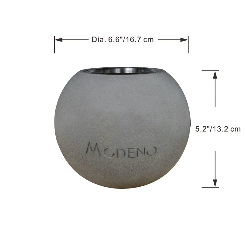 MODENO PAFFU Ethanol Tabletop Fireplace EFG03LG - Image 6