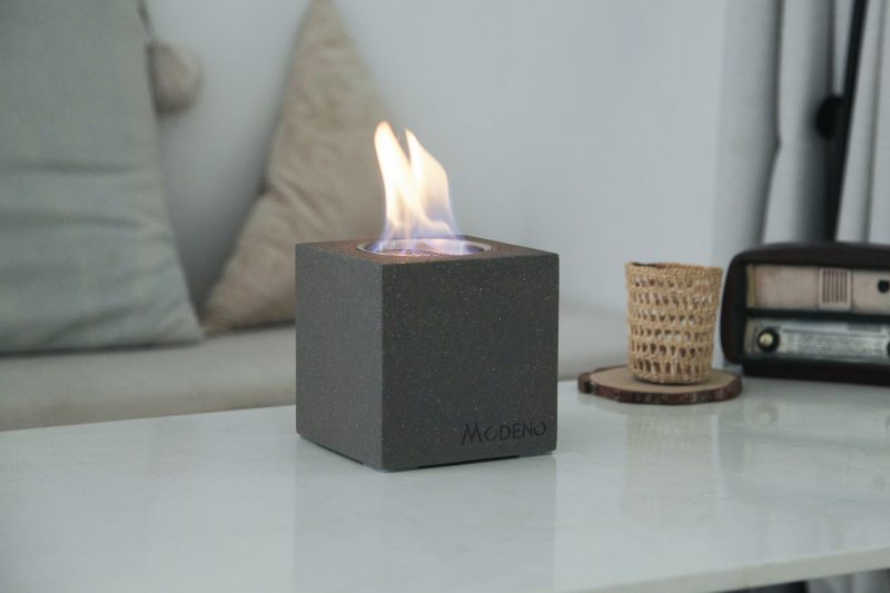 MODENO VITO Ethanol Tabletop Fireplace EFG04DG - Image 3
