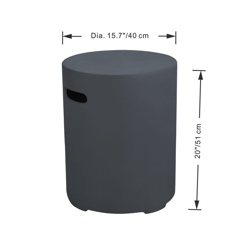 ROUND  TANK COVER ONB01-102 LG / DG - Image 4