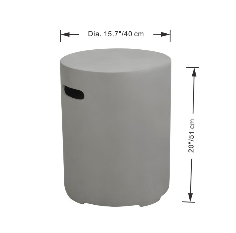 ROUND  TANK COVER ONB01-102 LG / DG - Image 3
