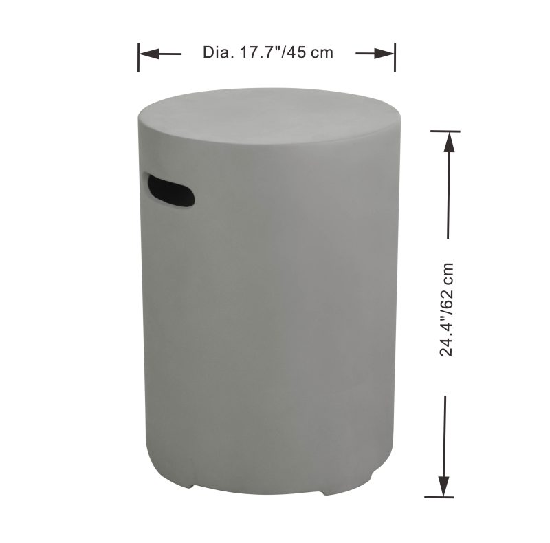 ROUND  TANK COVER ONB01-207 LG / DG - Image 3