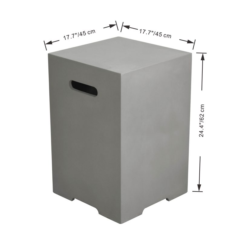 SQUARE  TANK COVER ONB01-208 LG / DG - Image 3