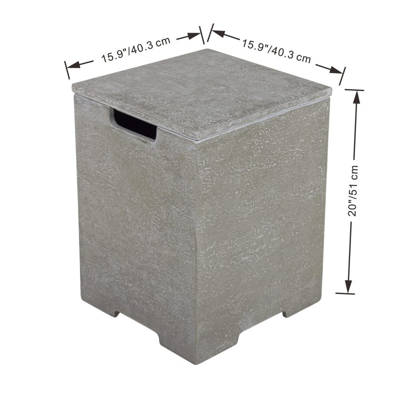 SQUARE TANK COVER ONB405 LG / DG - Image 4