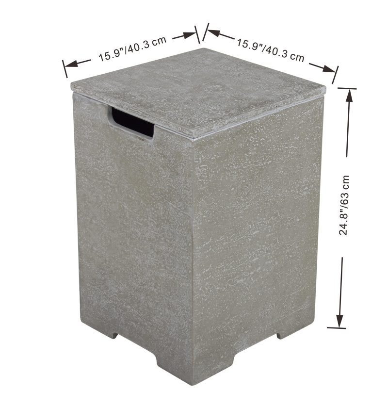 SQUARE TANK COVER ONB406 LG / DG - Image 3
