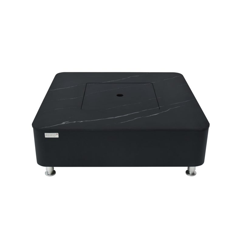 ELEMENTI PLUS ANNECY Marble Porcelain Fire Table OFP101BB - Image 4
