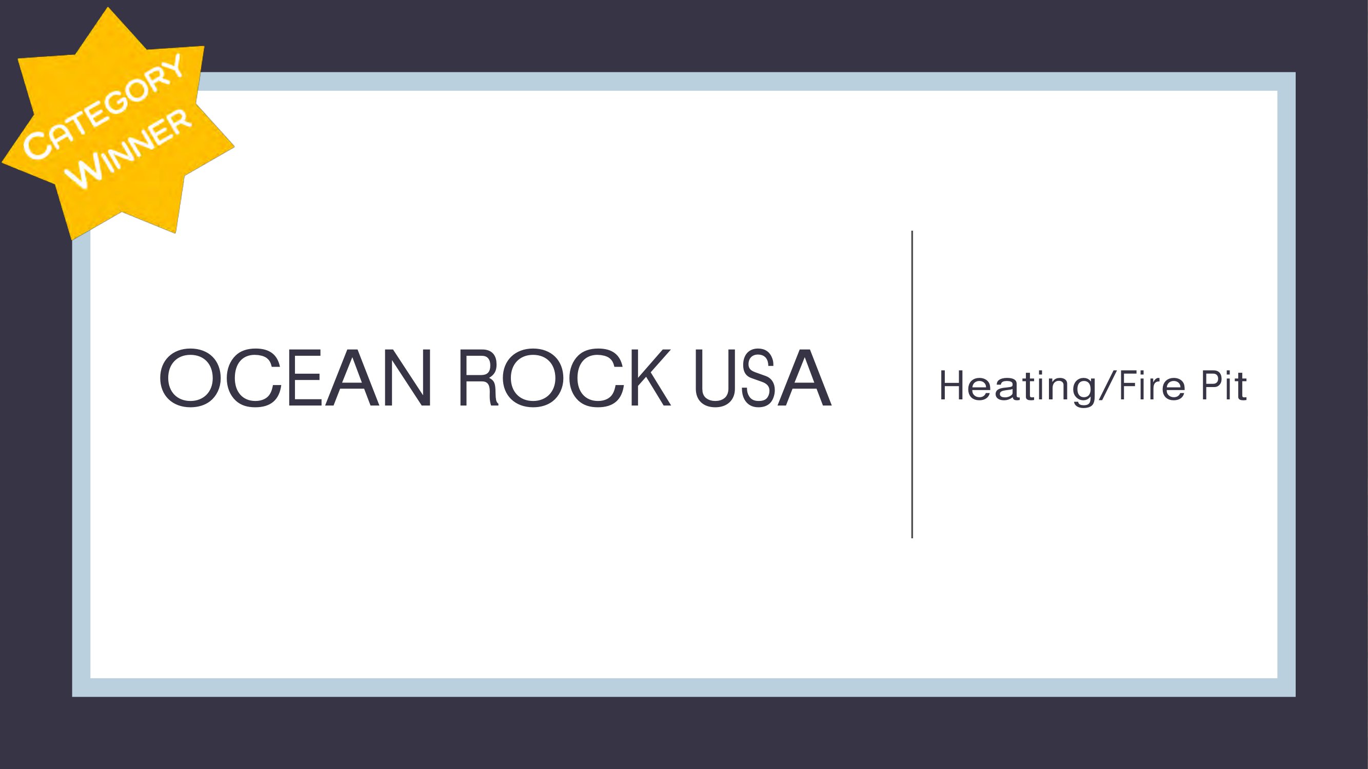 ICFA Design Excellence - Ocean Rock